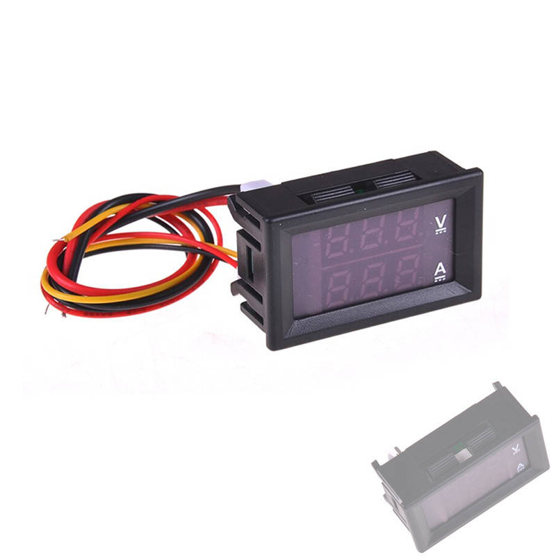 

Цифровой вольтметр амперметр с дисплеем до 100В, 10А