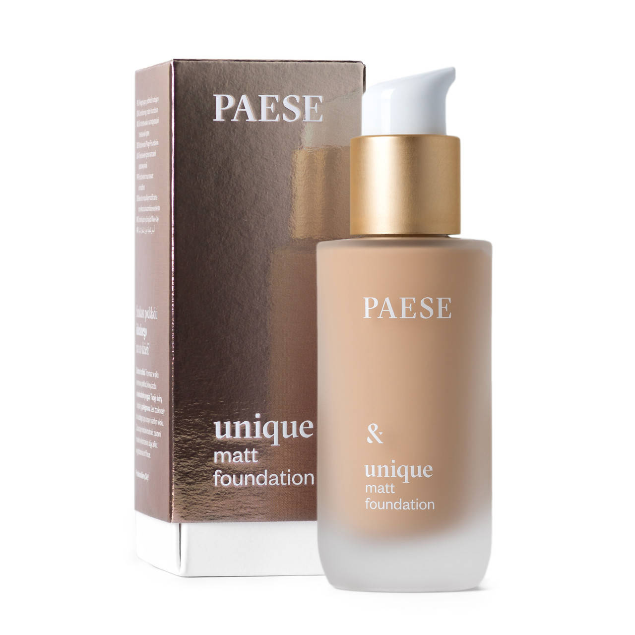 

Тональный крем UNIQUE MATT FOUNDATION PAESE №: (605-W) beige