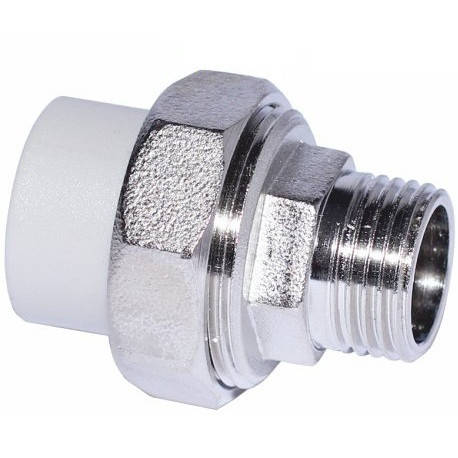 

Американка PP-R 20×1/2" с наружной резьбой EVCI