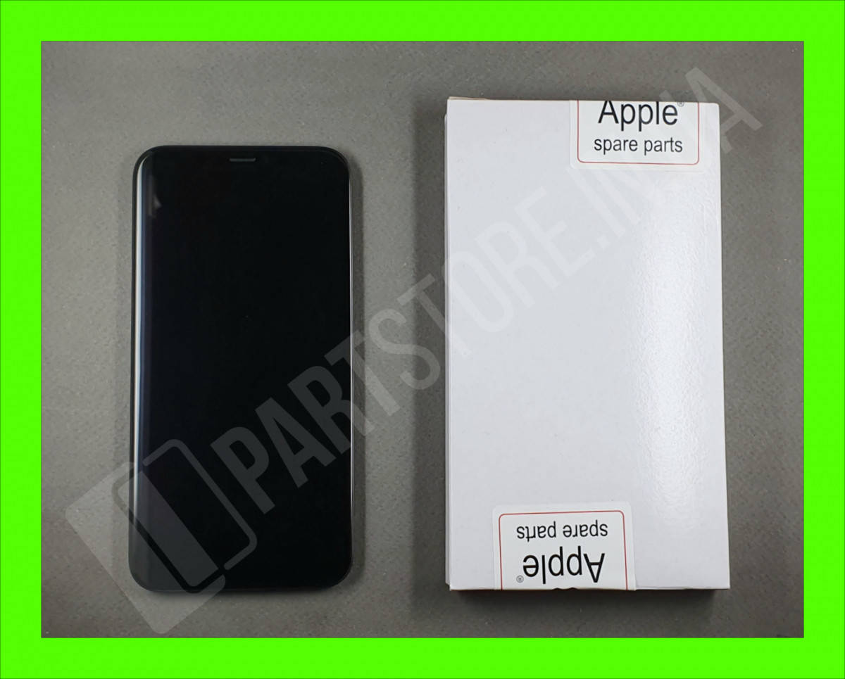 

Дисплей iPhone XR (6.1") Black Original 100% с рамкой (снятый с телефона), Черный