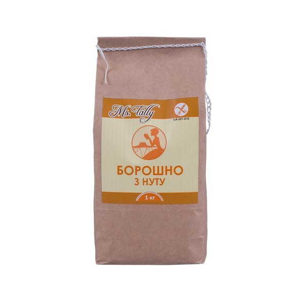 

Мука из нута без глютена "Ms. Tally" 900 грамм