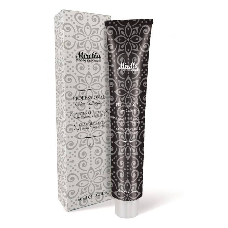 

Крем-краска MIRELLA 60мл 7.53 махагоново-золотистый блондин