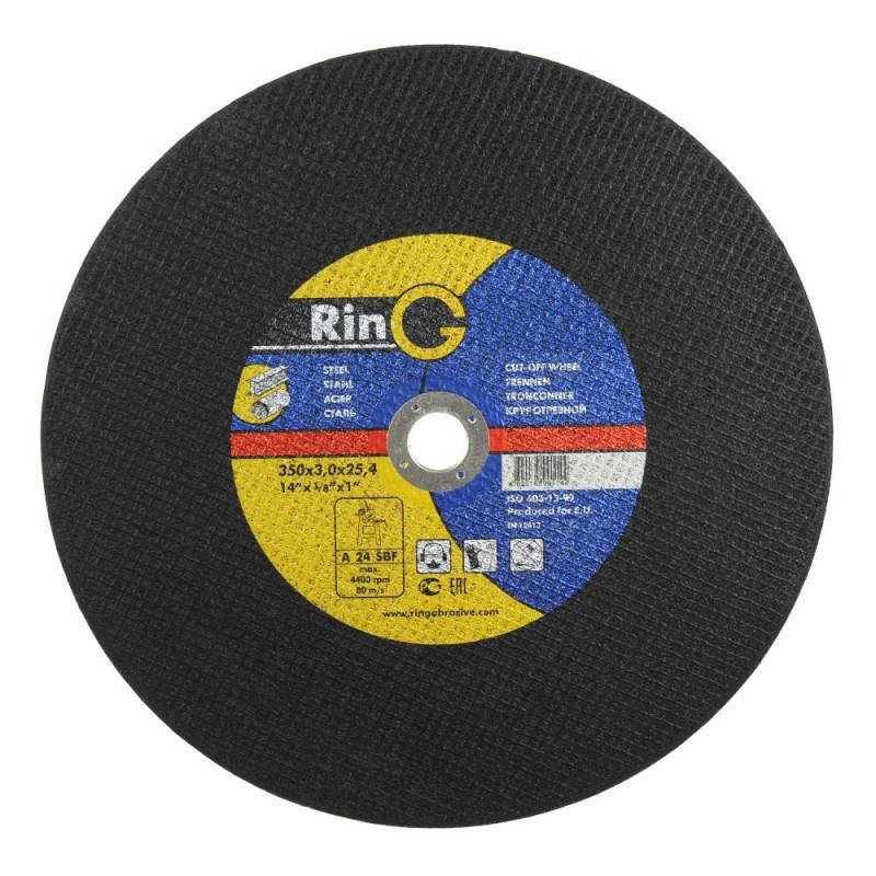 

Круг отрезной для металла Ring 41 14А 350х3.5х25.4