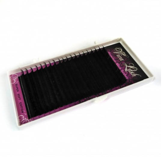 

Микс ресниц Viva Lash ЧЕРНЫЕ изгиб С+ - 0.07, 12mm, Черный