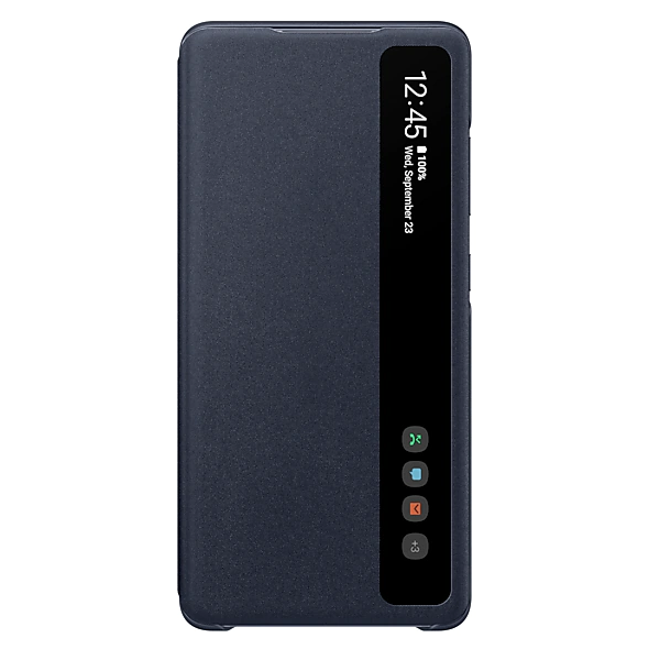 

Оригинальный чехол Samsung Clear View Cover Navy для Galaxy S20FE SM-G780, Темно-синий