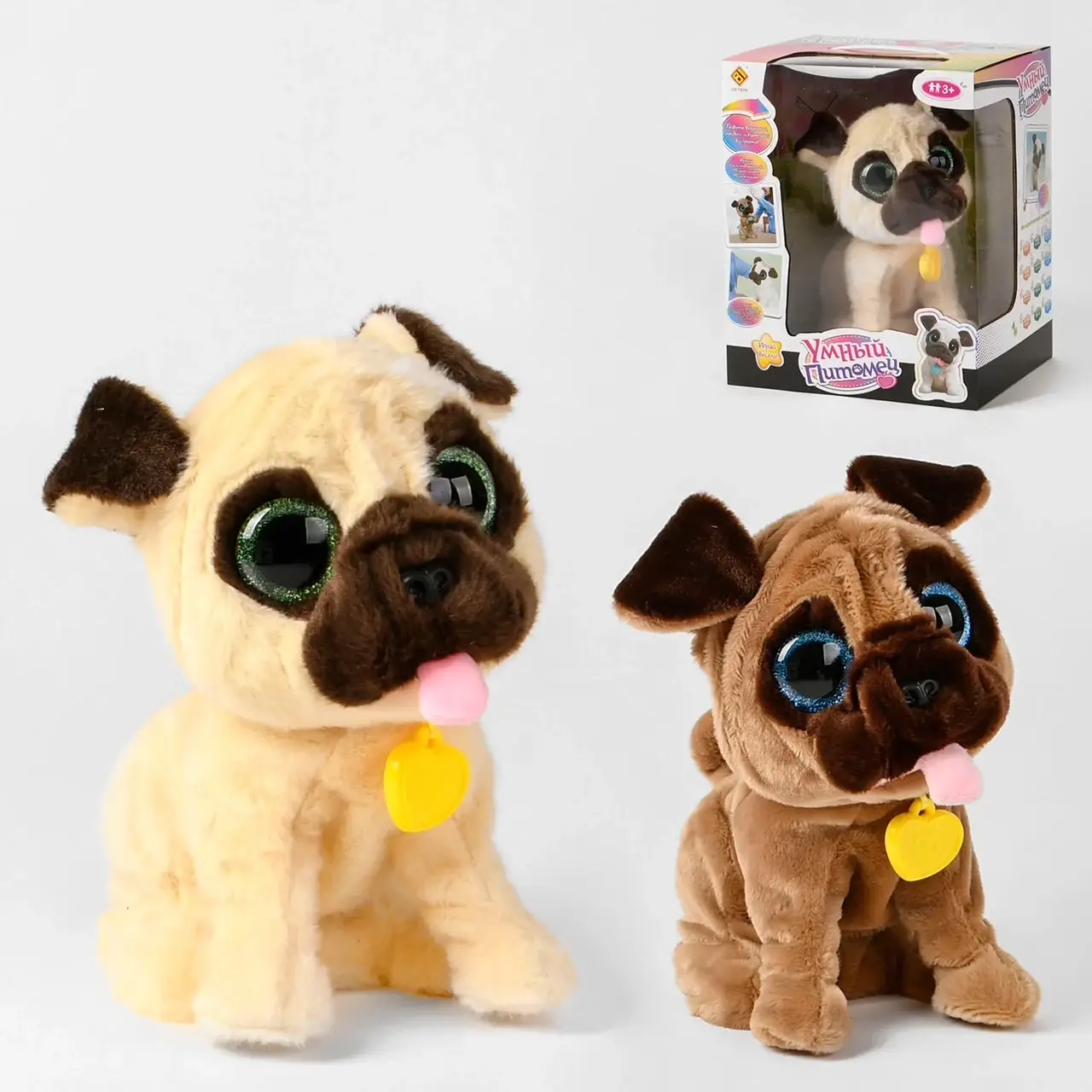 

Интерактивная Собака Умный Питомец 9902 Разпознаёт Голос Команды Танцы