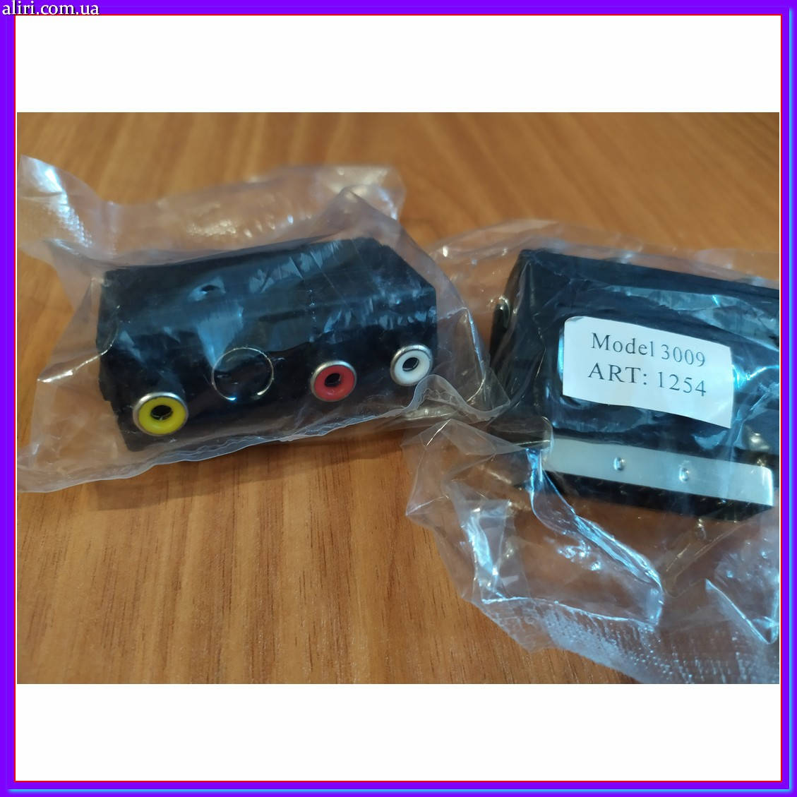 

Переходник SH3007 Scart-3RCA/S-Video