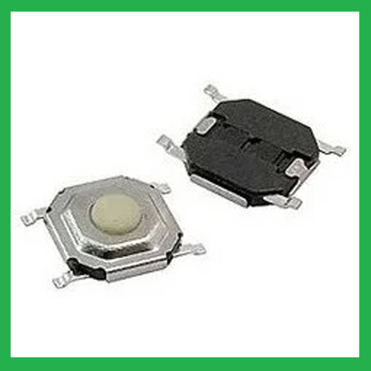 

Кнопка тактовая SMD IT-1187U 4-pin 5 X 5 X 1,5 мм. 1шт.