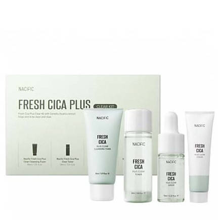 

Набор для ухода за проблемной кожей NACIFIC Fresh Cica Plus Clear Kit