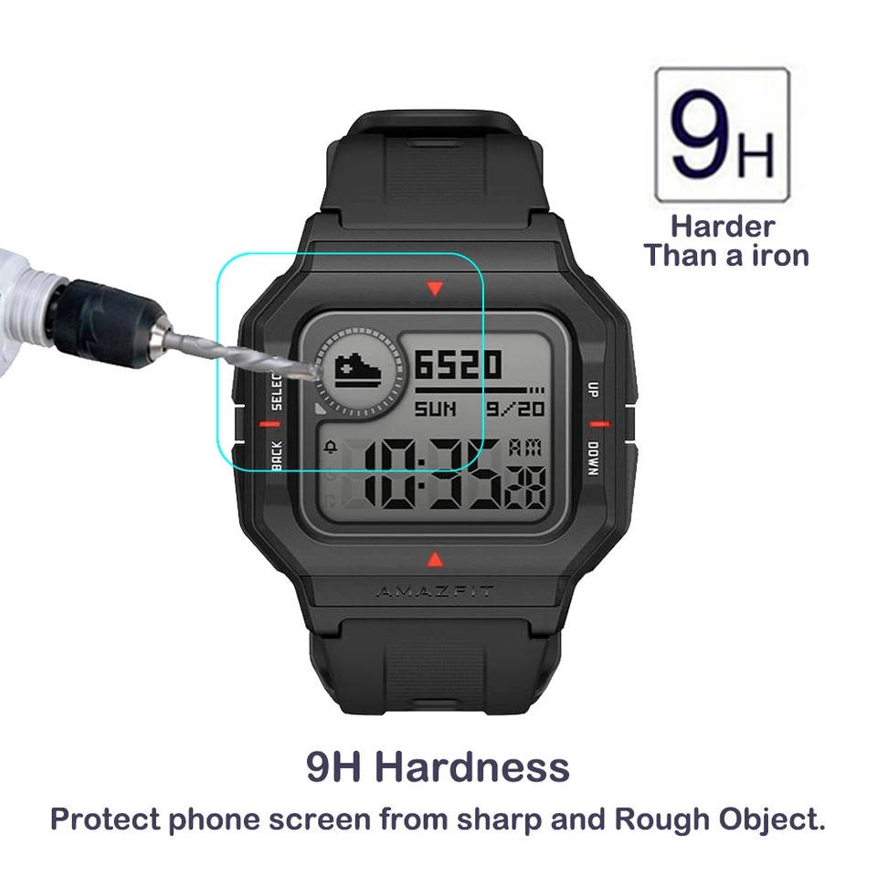 

Закалённые защитные стекла для Amazfit Neo с полным покрытием дисплея.