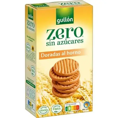 

Печиво GULLON Diet nature Doradas no forno без цукру, 330 г