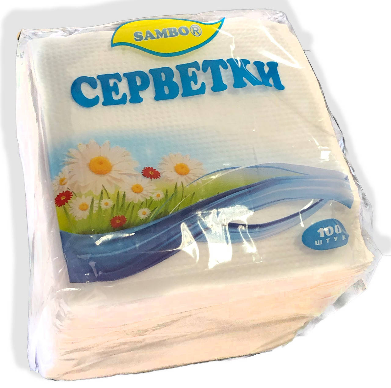 

Салфетка бумажная белая 24 * 24 (100 шт.)