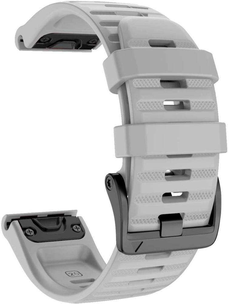 

Ремешок для Garmin Fenix 7/Epix/6-6 Pro/6 Supphire/Fenix 5-5 Plus/Forerunner 945/MARQ/ Quick Fit / 22 мм Серый