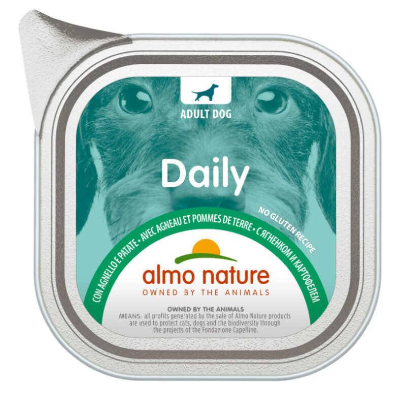 

Влажный корм для собак Almo Nature Daily Dog ягненок и картофель 100 г