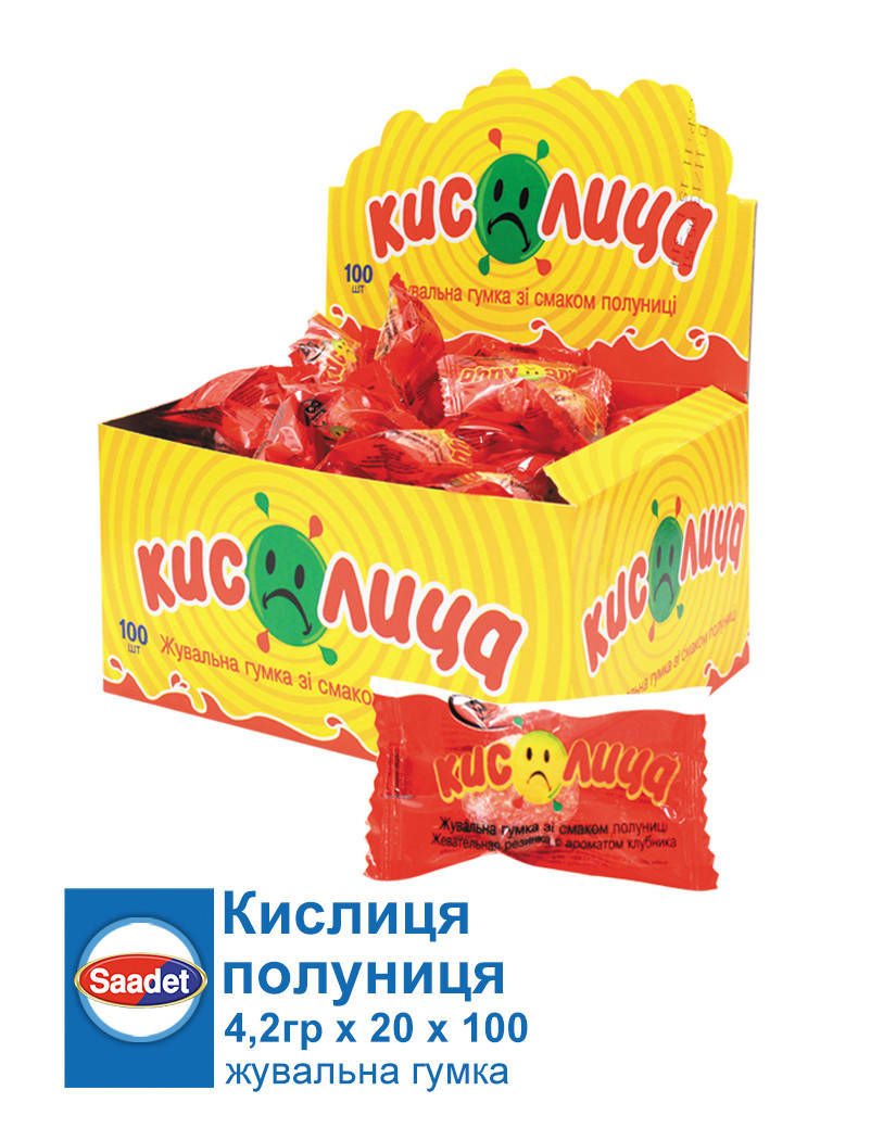 

СААДЕТ Кислиця М'ята 3,5г*100шт