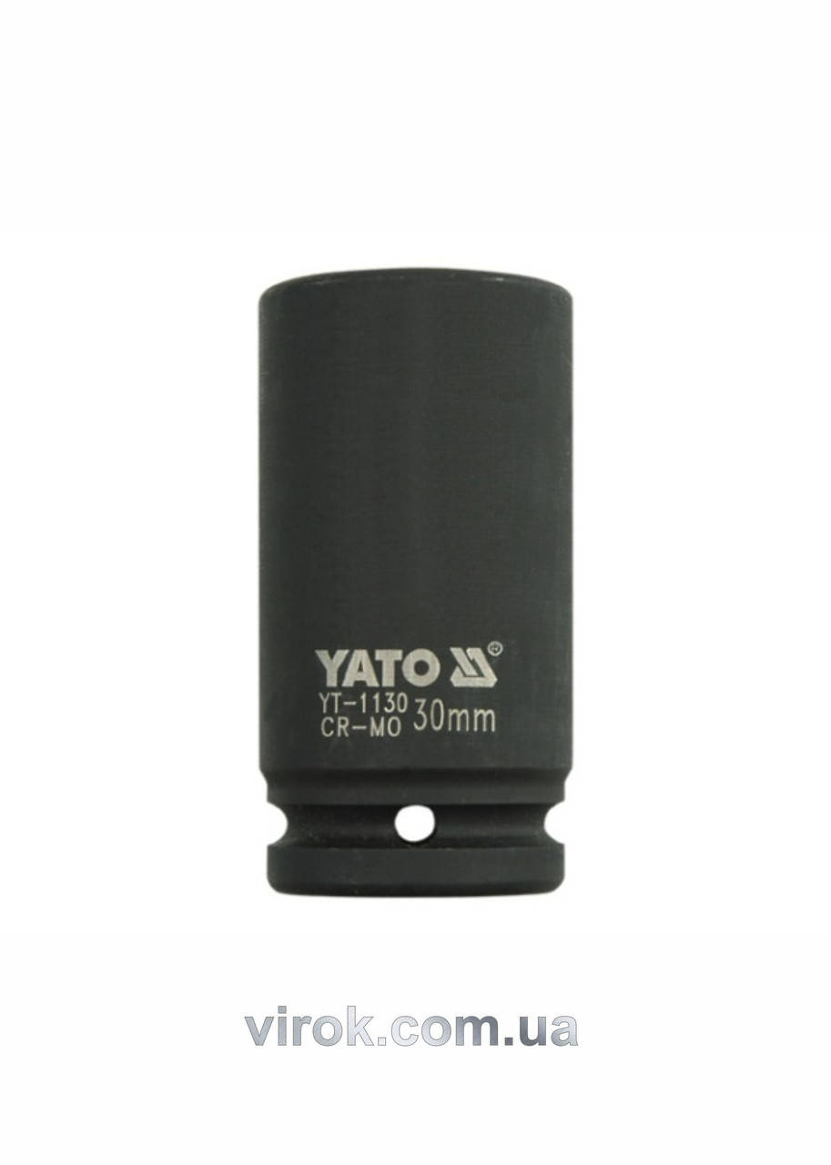 

Головка торцевая ударная шестигранная YATO 3/4" М30 х 90 мм YT-1130