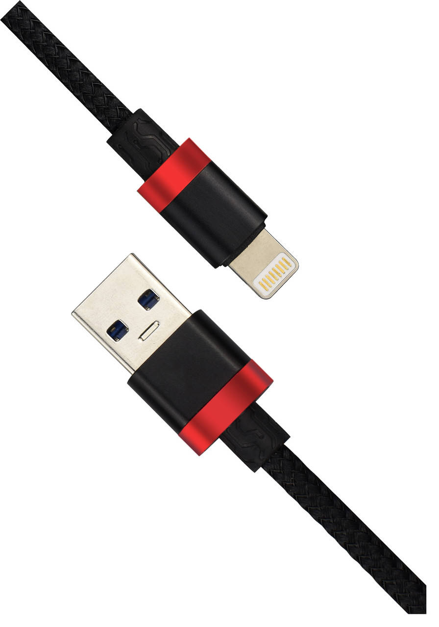 

Кабель 4Sport Eagleton USB Lightning Red 1 м, Красный