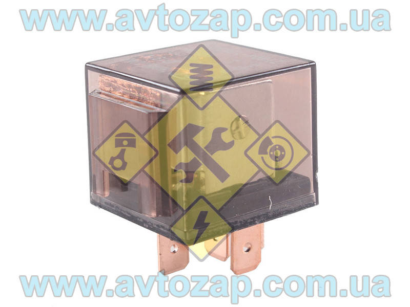 

Реле 5ти контактное 12В 40А с кронштейном и светодиодом (КНР) 12V-40A-5P