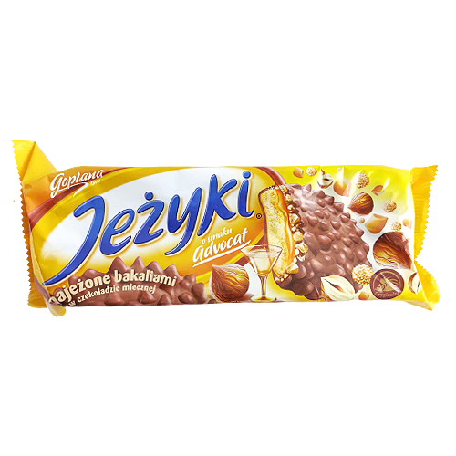 

Печиво Гоплана Їжак адвокат Jezyki Goplana 140g 20шт/ящ (Код : 00-00004173)