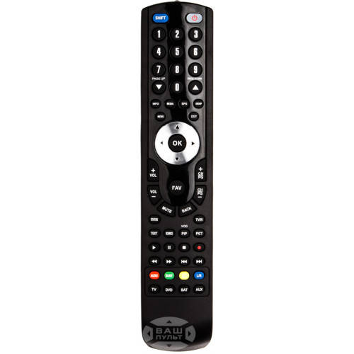 

Программируемый USB пульт CHANGER 4:1 R54C BLACK, Черный