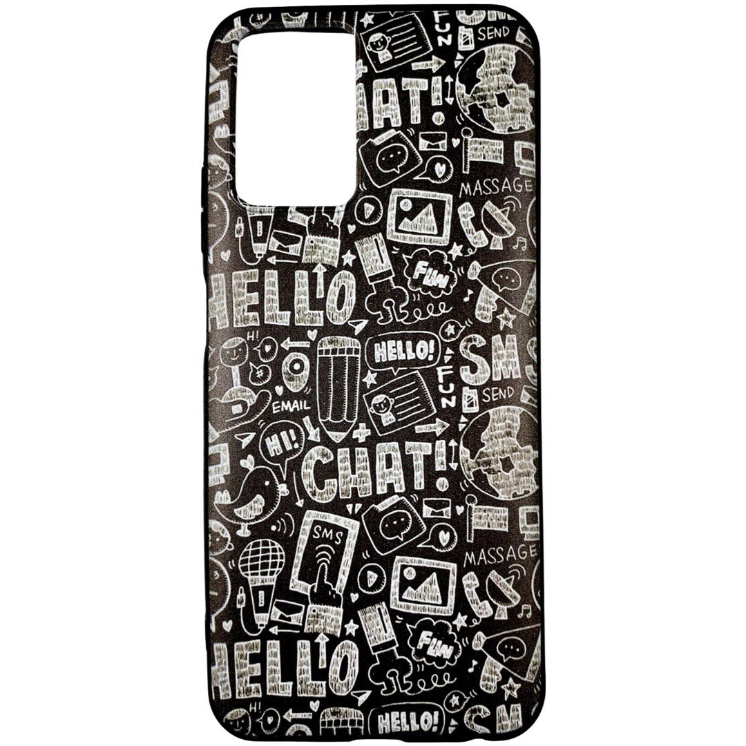 

Чехол Print на ZTE Blade V30 Vita (на зте блейд в30 вита) Chat! Hello!