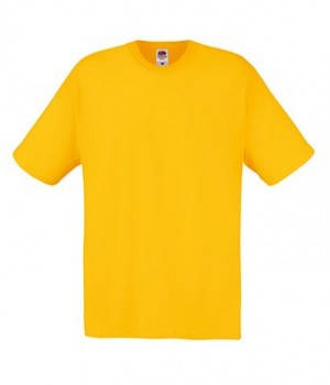 

ЧОЛОВІЧА ФУТБОЛКА ЛЕГКА FRUIT OF THE LOOM ORIGINAL T S(46), 34 Солнечно Желтый