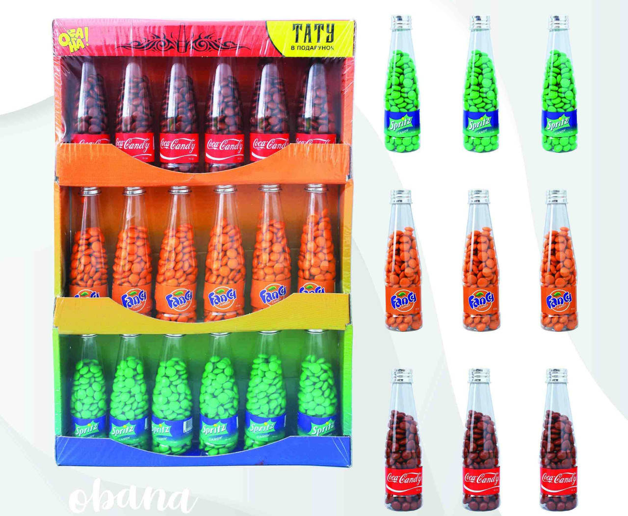 

Драже Кола "Cola Candy" 70г.