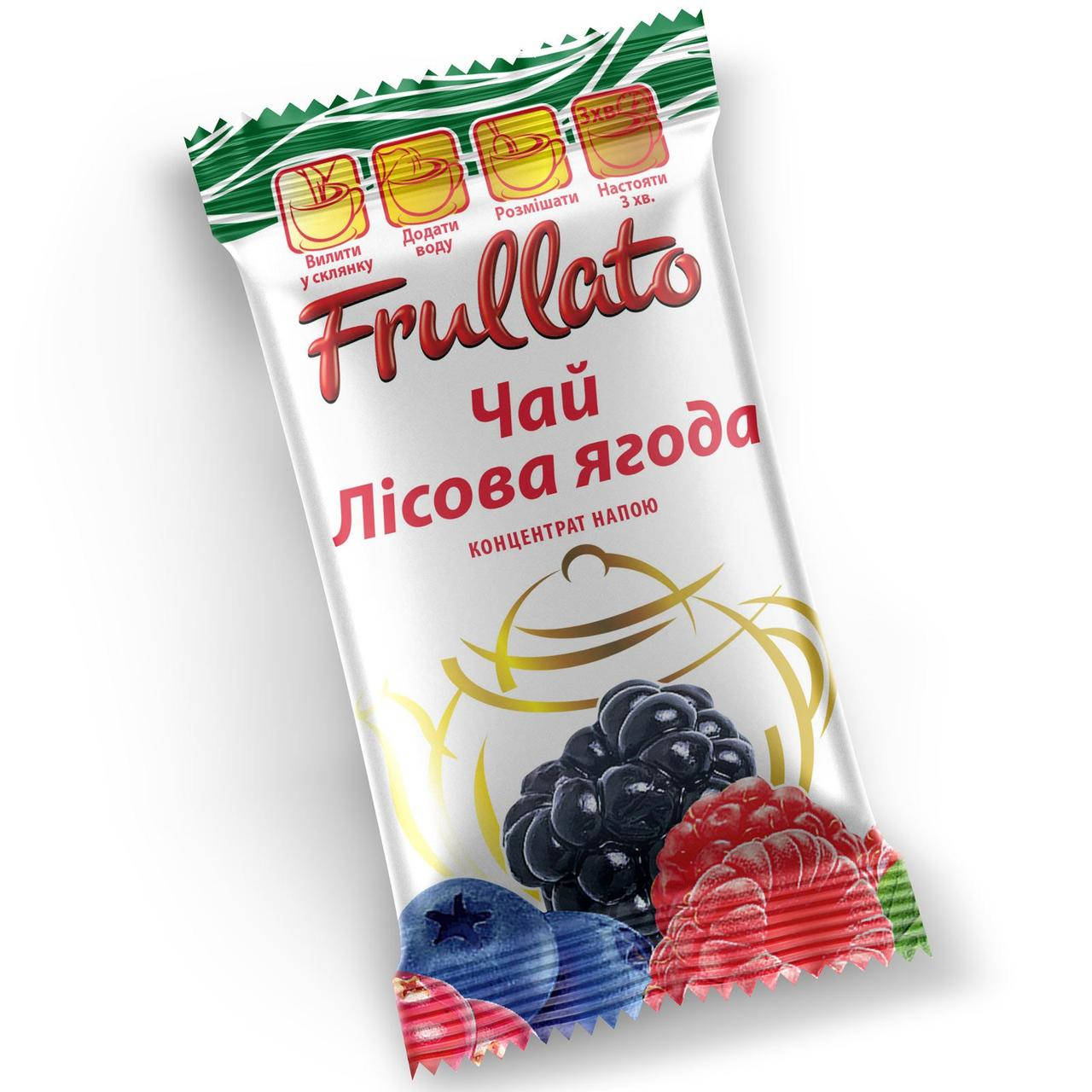 

Чай Frullato натуральный концентрированный живой Лесная ягода 1 шт. 40 г