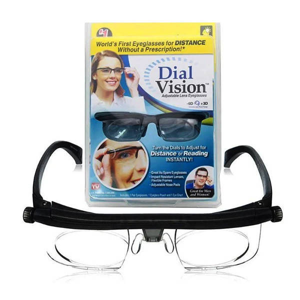 

Очки с регулировкой линз Dial Vision., Черный