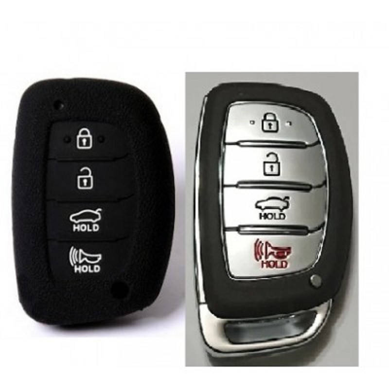 

Hyundai Силиконовый чехол для ключа KC08, Черный