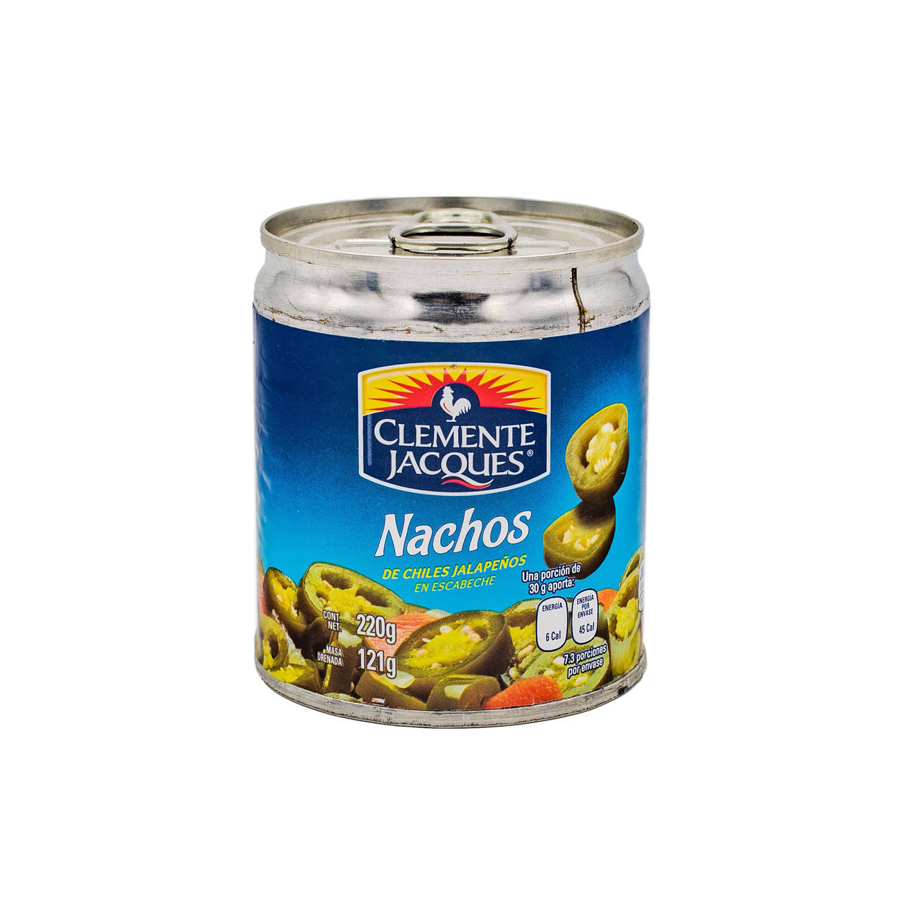 

Перец Халапеньйо резаный (Nachos) Clemente 220 г