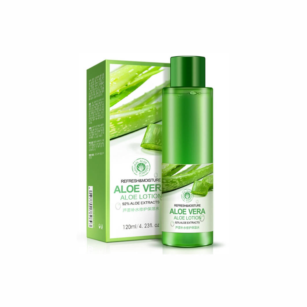 

Тонер на основе алоэ вера Bioaqua Refresh & Moisture Aloe Vera 92% Toner