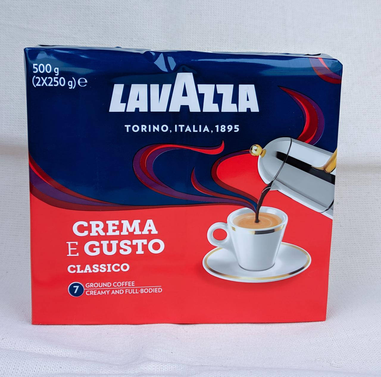 

Кофе молотый Lavazza Crema Gusto