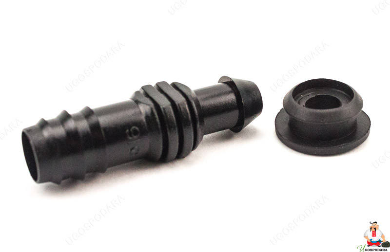 

Старт с уплотнительной резинкой для капельной трубки 16мм