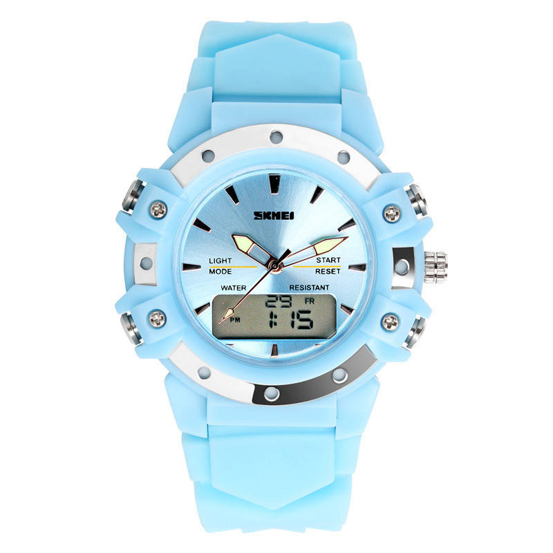 

Skmei 0821 easy II голубые женские спортивные часы