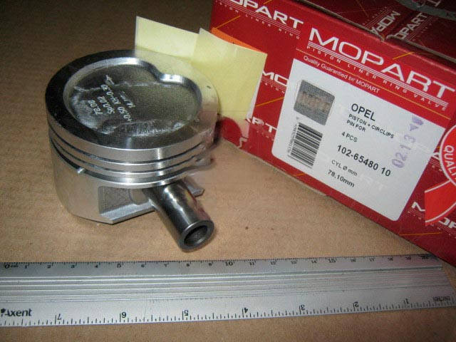 

Поршень OPEL 78,10 1,4 C14NZ/SZ/NE (Mopart). 102-65480 10
