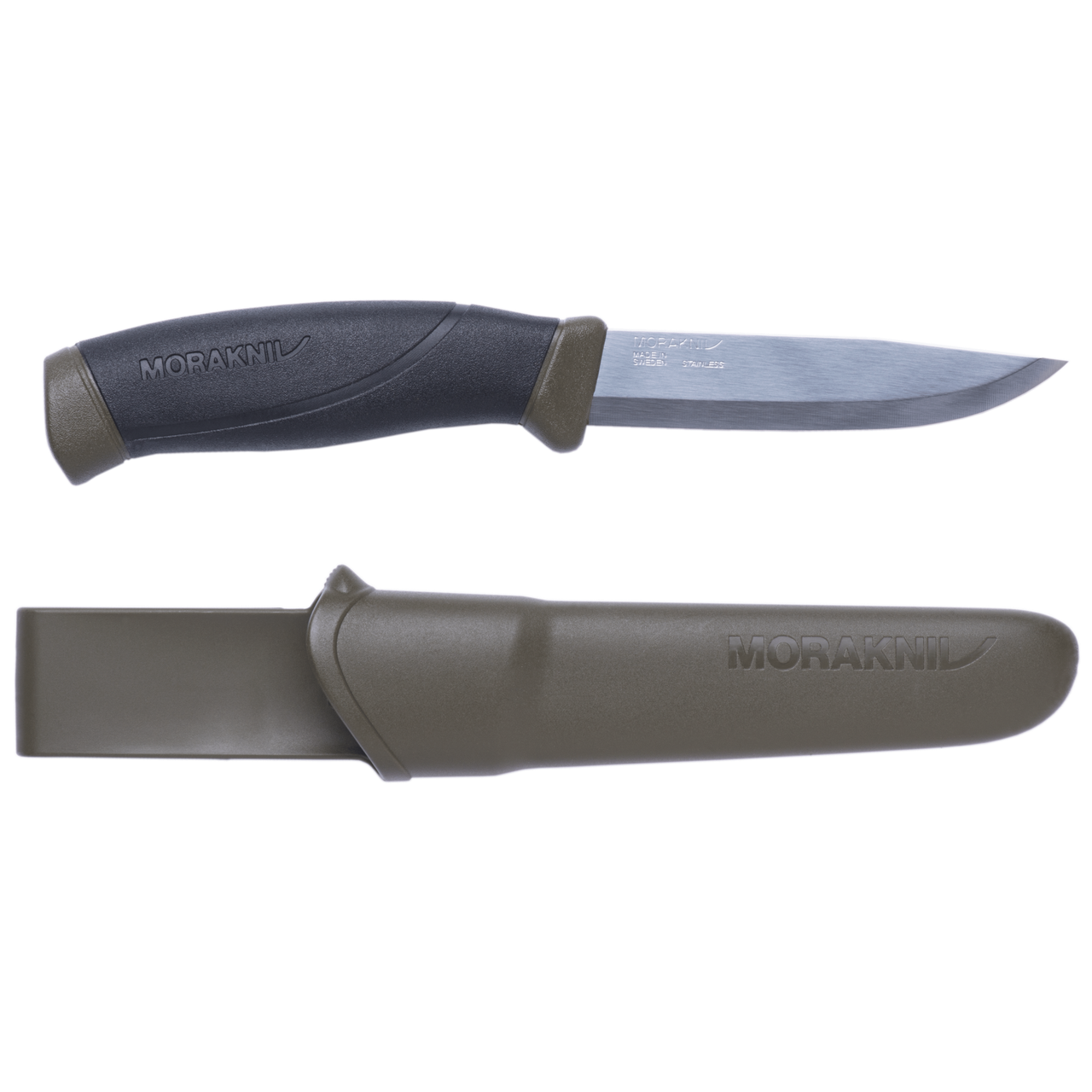 

Нож Morakniv® Companion (S) - Military Green, Оливковый