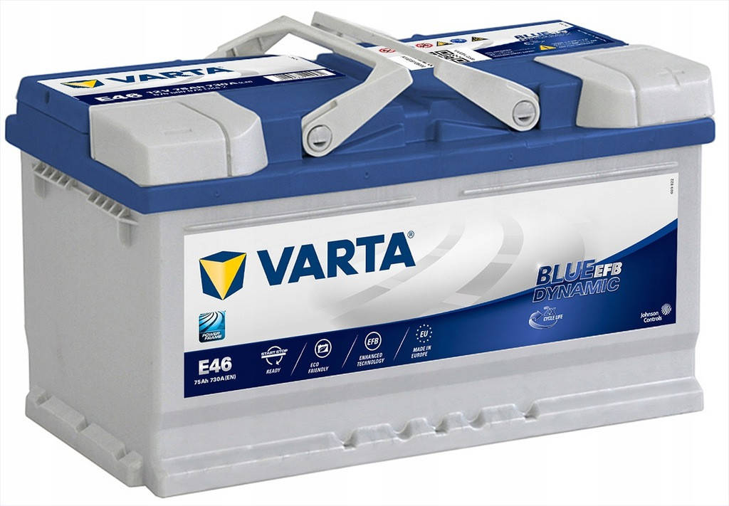 

Аккумулятор автомобильный Varta 6СТ-75 Blue Dynamic EFB (E46)