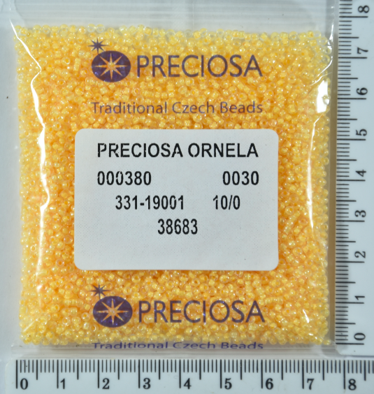 

Бисер PRECIOSA №10/0 прокрашен №38683 пакет 50 грамм уп=1пакет
