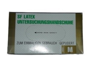 

Перчатки латексные опудренные Sf Medical M (7-8)