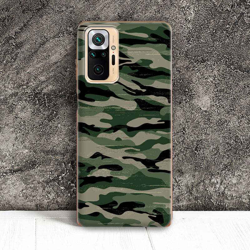 

Чехол Xiaomi Redmi Note 10 Pro с принтом Camouflage, Прозрачный
