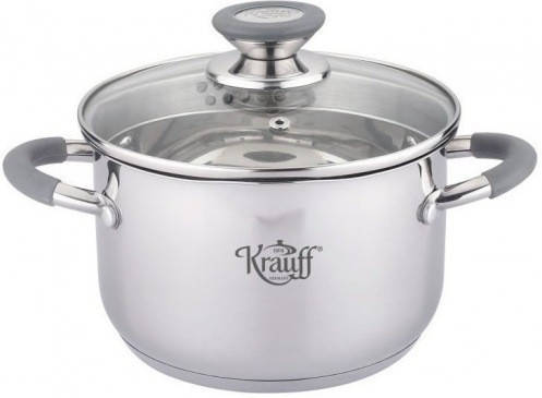

Кастрюля Krauff Komfort 88-222-013 4 л 20 см, Серый