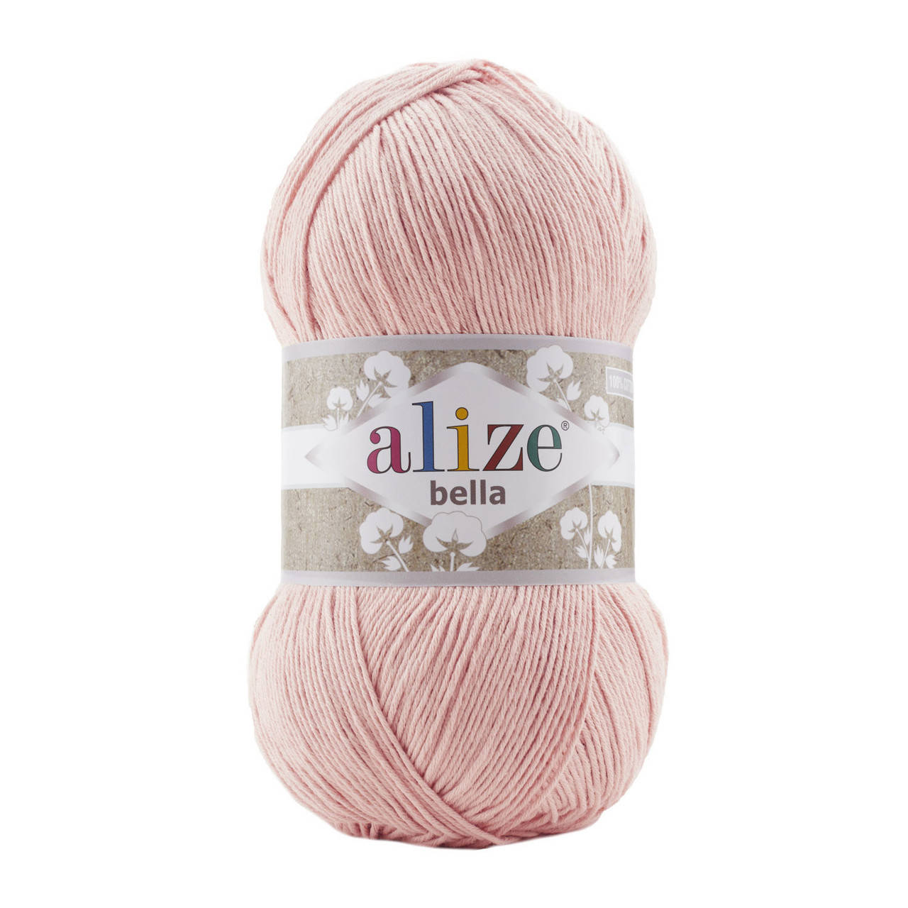 

Пряжа Alize Bella 100 613 Пудра (Ализе Белла 100) 100% хлопок