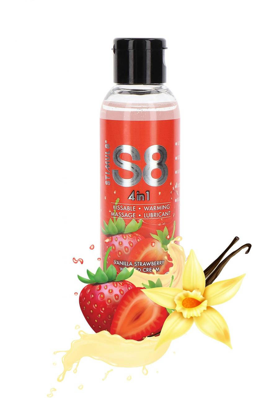 

Съедобная смазка клубника ваниль, 125 мл S8 4-in-1 Dessert Lube