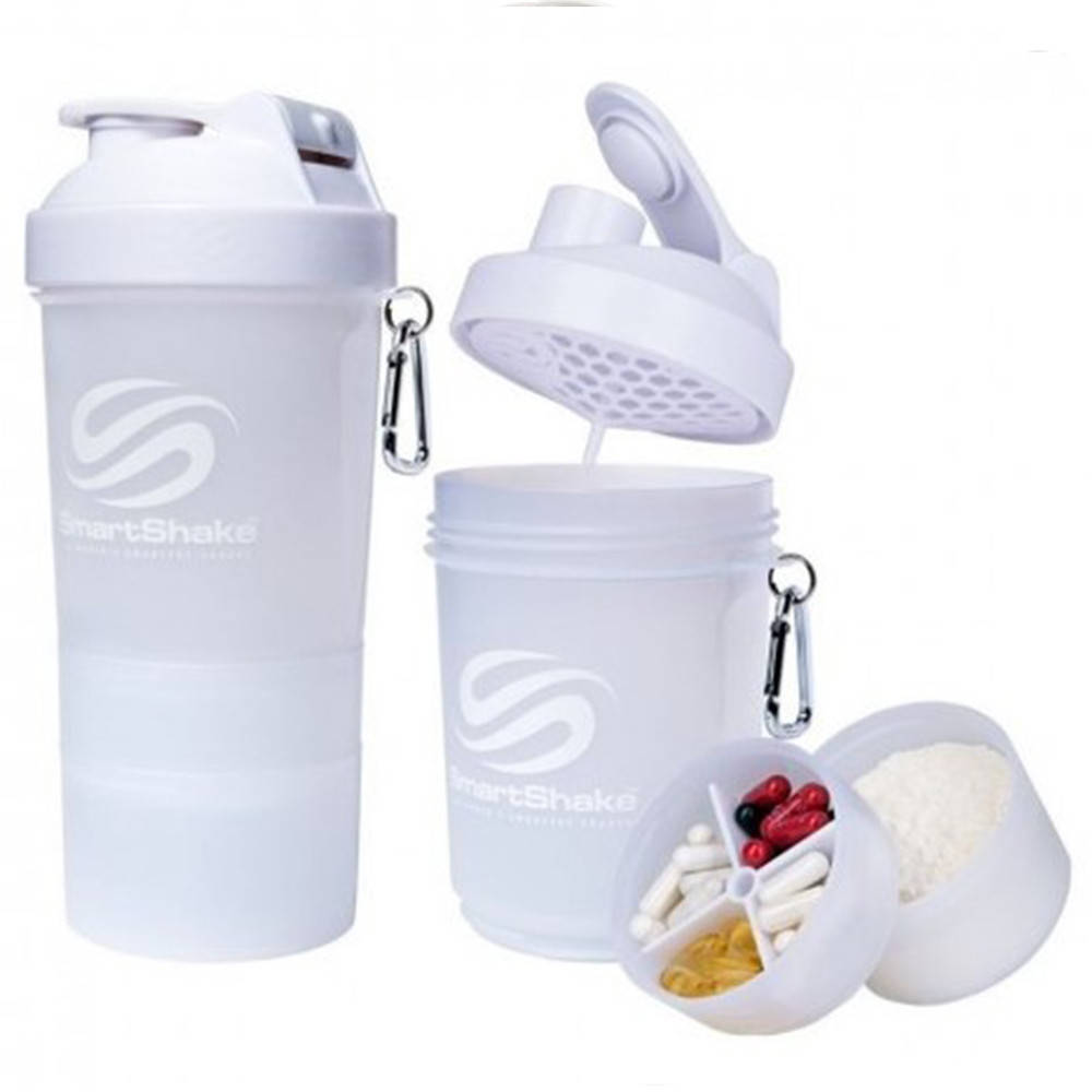 

Шейкер SmartShake Original2Go 600 мл neon pure white / белый
