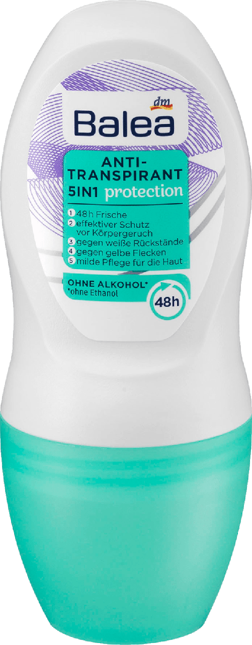 

Дезодорант роликовый Balea Anti-Transpirant 5in1 Protection