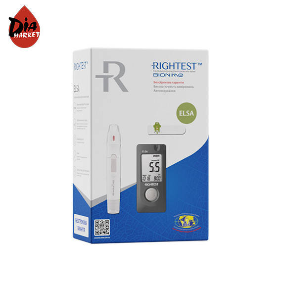 

Глюкометр Bionime Rightest Elsa (Бионайм Элса)