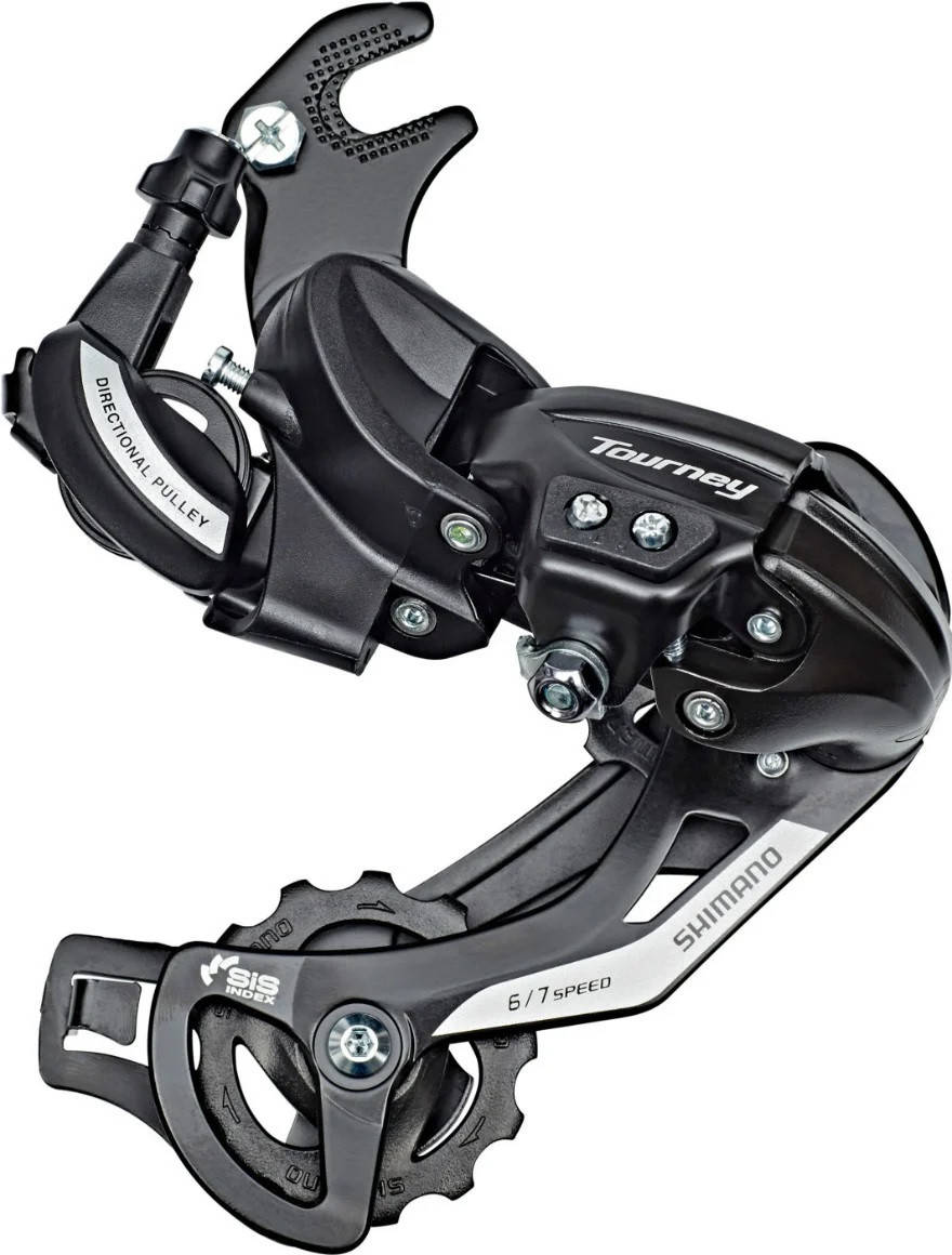 

Переключатель задний Shimano Tourney RD-TY500 под крюк (RD-TY-500G)