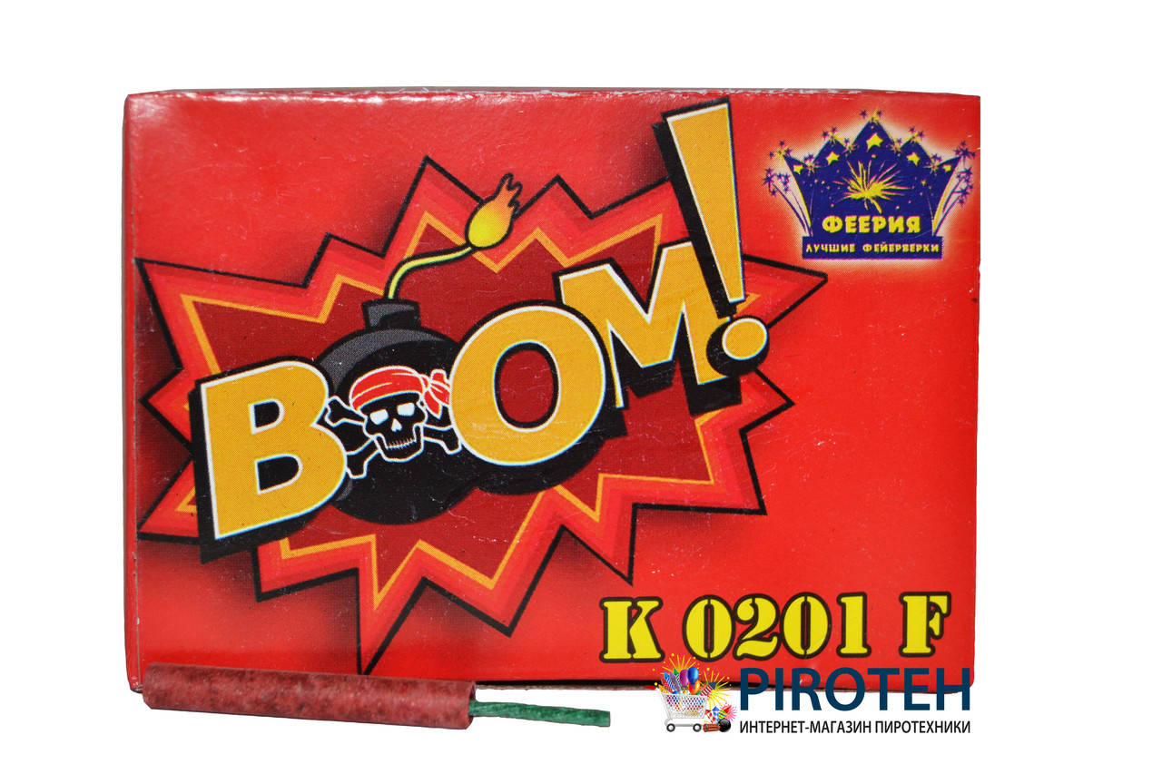 

Петарды Корсар 1 с фитилем (K0201F) Феерия