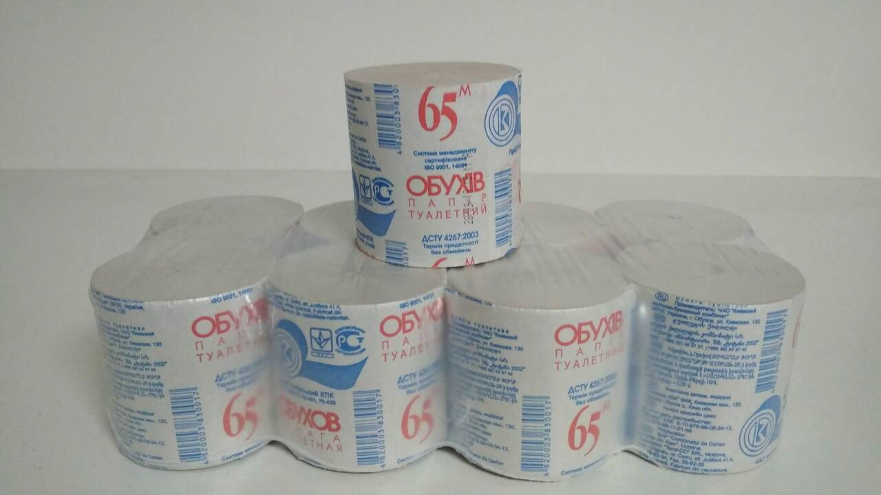 

Туалетная бумага Обухов 8 рул
